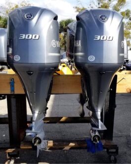 2018 Yamaha 300 HP V6 EFI Four Stroke Outboard Motor.